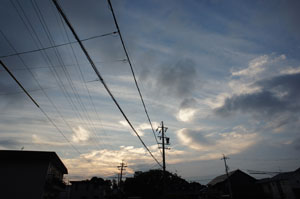 SONY NEX-C3 Kaxinda 14mm F3.5 朝焼け