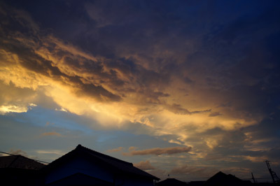 SONY NEX-C3 Kaxinda 14mm F3.5 絞りF8 夕暮れ 2020-09-18