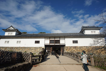 SONY NEX-C3 Kaxinda 14mm 彦根城 城門