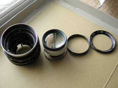 MINOLTA AUTO ROKKOR - PF 55mm F1.8 分解 清掃 07