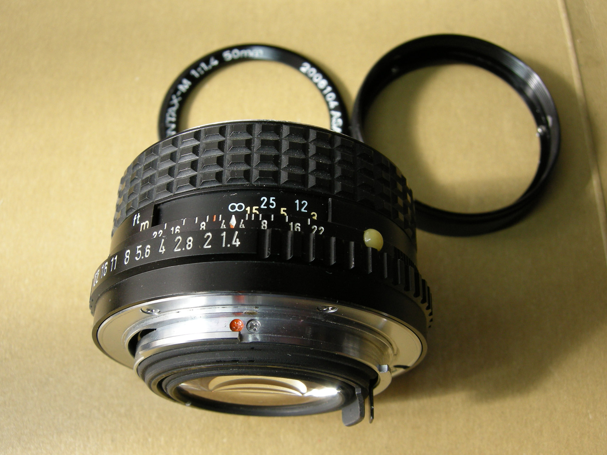 撮影機材 PENTAX SMC PENTAX-M 50mm F1.4 【錦鯉飼育サイト コイパーク